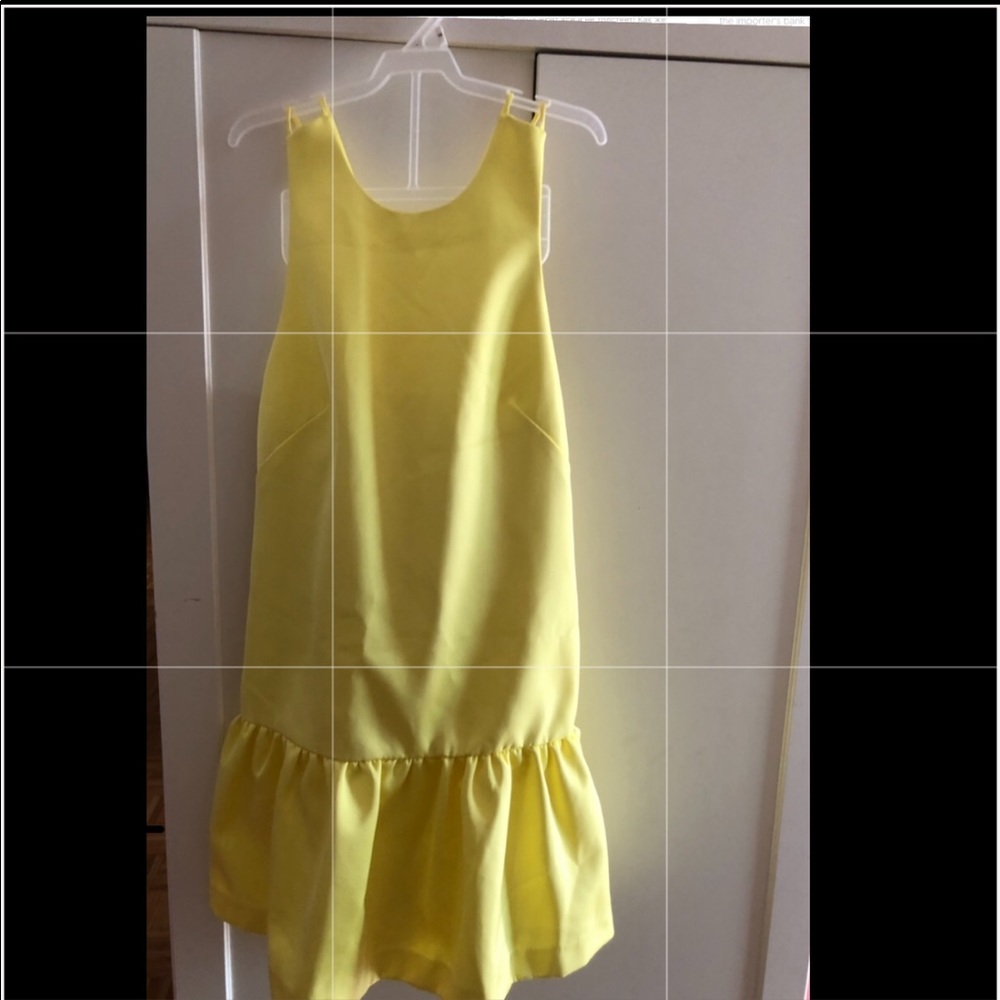 Yellow HM dress